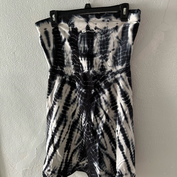 Tie-dyed tube top dress - Picture 1 of 2